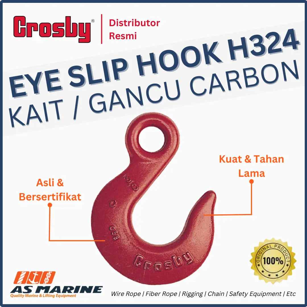 eye slip hook crosby h324